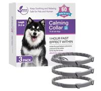 Dog Calming Collar, Relaxing Pet Collars, Sturdy Dog Collar, ABS Material, Long-Lasting Effect, Perfect for Small, Medium, and Large Breeds with Bad Behavior