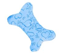 Dog Calming Pillow, Pet Sleep Cushion, Soft Comfort Headrest, Interactive Plush Support Bolster for Puppies, Kittens, Small to Large Pets, Ideal with Travel, Crate, or Home Resting 9.45x5.91 Inches