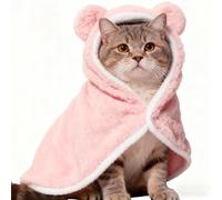 Dog Cape Blanket, Warm Coat Jacket Covers For Small and Medium Pets, Fleece Lining Dog Hoodie with Soft Form For Puppy Chihuahua Kitten Animal Halloween Winter Christmas For Daily Wear