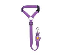 Dog Car Harness - Escape Proof Seat Belt | 71x55cm Adjustable Nylon Safety Harness with Secure Headrest Design, Travel Protection for Dogs in Cars Trucks SUV RV