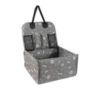 Dog Car Seat Carrier, Adjustable Dog Car Seat, Small Animal Carrier, Dog Travel Bag with Pockets, Oxford Cloth Pet Seat, Portable Dog Seat Carrier, Dog Car Seat Suitable Use for Kitten Travel Bag