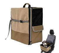 Dog Car Seat | Convertible Backpack | Breathable Mesh Washadble Removable Dog Bed Car Seat | For Cat Puppy Pet Small Breed Travel Vehicle Automotive SUV, RV