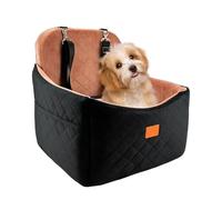 Dog Car Seat For Small Medium Dogs - Memory Foam Material 47x47x45cm Elevated Pet Booster Seat - Removable Washable Travel Safety Śeat - For Dogs Cats And Car Trips