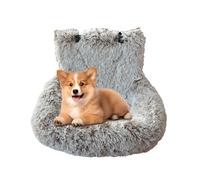Dog Car Seat, Portable Dog Booster Car Seat, Soft Puppy Car Seat, Non-Slip, Detachable Design, Automobile Interior Accessories For Daily Commuting Vet Visits Outdoor Adventures