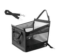 Dog Car Seat, Puppy Car Booster, Pet Vehicle Backseat with Waterproof and Sturdy Design for Outdoor Adventures or Auto Back Seat Comfort, 18.9x18.11x17.72 Inches