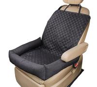 Dog Car Seat, Waterproof Portable Pet Travel Mat Cars and SUVs, Secure Dog Booster Seats with Safety Straps Non-Slip Base, Ideal 19.69 Inches Road Trips Camping Daily Outdoor Use