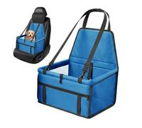 Dog Car Seats - Waterproof Foldable Travel Bed For Small Dogs | Waterproof Breathable Oxford Cloth Bed. Foldable With Storage Pocket And Plush Cushion. For Dogs Under 10kg, SUV, Truck.