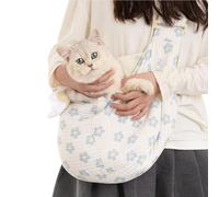 Dog Carrier - Polyester Cat Carrier | Dog Sling | Small Dogs Sling Carriers | Cat and Dogs Backpack | Soft Portable Tote Lightweight Breathable Transport Travel Supplies for Outdoor Walking Outing