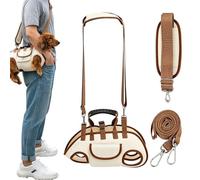 Dog Carrier Sling Lightweight Classic Adjustable Breathable Sling Bag | Dog Carrying Bag for Daily Travel Walking Hiking Outdoor Park Beach Vacation Car Motorcycle Airline Home Vet