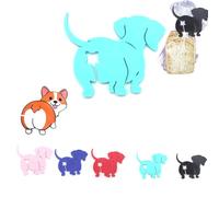 dog cat butt bread clip,5/6pcs pinzas para bolsas de pan con forma de perro y gato, Impresa En 3D, selladores de bolsas de alimentos reutilizables,Divertido Accesorio De Cocina-6 pcs
