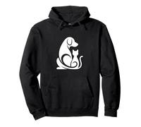 Dog Cat Friends Forever Sudadera con Capucha