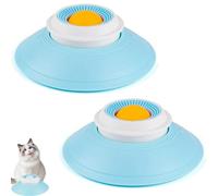 Dog Cat Licks Toys for Liquid Food ，Dog Lick Bowl，Anxieties Relief Slow Feeder Dogs Licks Ball Treat Dispenser，Can Clean The Tongue Coating，for Dogs Calming & Anxiety Relief (B*2PCS)