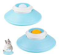 Dog Cat Licks Toys for Liquid Food ，Dog Lick Bowl，Anxieties Relief Slow Feeder Dogs Licks Ball Treat Dispenser，Can Clean The Tongue Coating，for Dogs Calming & Anxiety Relief (A+B)