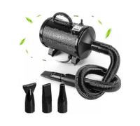 Dog Cat Pet Grooming Hair Dryer with Heater Adjustable Speed Pet Hair Dryer High Velocity Pet Dryer with Hose/nozzles/manual Tw