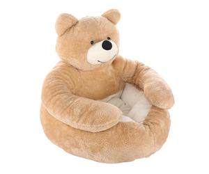 Dog Cat Sleeping Mat - Fehip Bear Cojín, Almohadilla Suave Y Acogedora, Base Sin Deslizamiento, Snuggle Dog Cat Resting Spot | Lavable Interior Al Aire Libre, Área De Descanso Có, Relajación De Ma