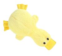 Dog Chew Plush, Cartoon Duck Puppy, 14,57 x 9,45 in Interactive Pulling Biting, Soft Chewy Companion, Playtime Toy Accessory for Puppies and Small Animals