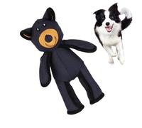 Dog Chew Toy, Plush Bear Squeaky, 10.8x5.6x4.4in Interactive Large Soft Chewer with Sturdy Stitches Reinforced Design, Boredom Relief Training Toy, Pet Play Comfort System, Indoor Outdoor Use