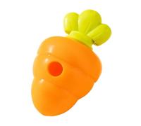 Dog Chew Toy, Treat-Dispensing Interactive Dog Toy, Calming Aid, Carrot-Shaped Pet Accessory for Teething, Chewing, Fetching, Training, Exercise, Indoor Entertainment, Playtime, 4.72x2.91 inches