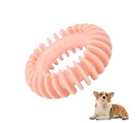 Dog Chew Toys - Dog Ring | Chew Tooth Cleaning Ring Toy | Rubber Interactive Teething Toy | Teething Rings for Boredom Puzzle for Cleaning Teeth and Playin Best Tool Puppies