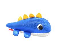 Dog Chew Toys - Plush 8-inch Teething Toy for Puppy Entertainment, Keeps Dogs Engaged with Soft Squeaker, Small to Medium Breed Chewer for Indoor and Outdoor Play, Garden, Patio, Porch, Deck, Living R