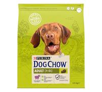 Dog Chow Purina Comida Seco para Perro Adulto con Cordero - 2.5 Kg