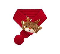 Dog Christmas Scarf - Knitted Neck Warmer Holiday Bandana for Pets | Soft Comfortable Design Perfect for Outdoor Walking, Christmas Parties, Festivals, and Seasonal Celebrations for Dogs and Puppies