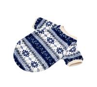 Dog Christmas Sweater - Winter Warm Clothes, Fawn Snowflake Vest, Fleece Plush Outfit, Soft Cute Apparel, Knitted Costume | Holiday Pet Fashion Accessory, For Small Dogs Boys Girls Winter