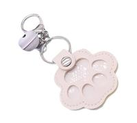 Dog Cleaner Keyring - Dog Hair Collector Key Chain | Memorial Storage Key Holder Pet Loss Keepsake, Pendant With Bell For Girls Boys Men Animal Lovers Travel Luggage Bottle Rearview Birthday