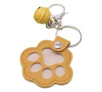 Dog Cleaner Keyring - Dog Hair Collector Key Chain | Memorial Storage Key Holder Pet Loss Keepsake, Pendant With Bell For Girls Boys Men Animal Lovers Travel Luggage Bottle Rearview Birthday