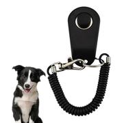 Dog Clicker - Clicker Dog Trainer, Clicker con Correa de muñeca | Herramientas de clicker para Cosas de adiestramiento para Perros, Ayuda de obediencia para Gatos, Cachorros, pájaros