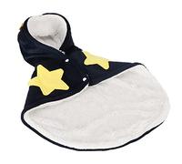 Dog Clothes, Dog Clothes Pet Cloak Winter Coat for Pet Hooded Costume for Halloween Party Daily (l)
