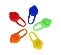 Dog Collar Light, Clip-on Led Dog Light, 3 Modes Silicone Dog Walking Light for Darkness, Color Flashing Safety Light Waterproof