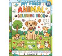 Dog Coloring Book for Kids Ages 3-6: 24 Cute and Easy Dog Breeds to Color: Fun and Simple Puppy & Dog Coloring Pages for Toddlers and Preschoolers | ... Fine Motor Skills & Early Learning