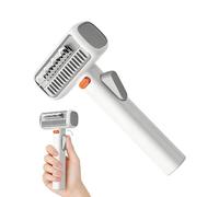 Dog Comb Brush, Portable Grooming Tool, 3.15x6.46 Inches Self Cleaning with Strong Build, Shedding Comb, Modern Style Brush with Design, Pet Accessory for Home and Apartment