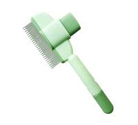Dog Comb - De-Shedding Cat Hair Comb With Release Button | Pet Slicker Brush For Shedding And Grooming | Reduces Loose, Perfect For Dogs, Cats, Rabbits, Long Hair, Short Hairs, Indoor Pets, Profes