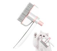 Dog Comb for Matted Hair, Rotation Design Cat Grooming Brush for Shedding, Easy Release Dematting Comb for Long & Short Haired Cats, Pet Grooming Brush for Small Pets, Effective Hair Remover pet