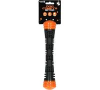 Dog Comets Meteor Lanzador de Pelotas para Perros S - 23 cm -Palo Lanzador - Juguete para Perros - Rebote - Caucho - Naranja/Negro