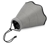 Dog Cone Collar | Breathable Anti-Bite Neck Cover | Adjustable Pet Wound Care Supplies Protective Prevent Biting Guard | Ideal for Indoor Dorm Living Room Bedroom Apartment Home