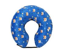 Dog Cone Collar, Inflatable Collar, Durabled Plush Material, Soft Adjustable, Anti-Licking, Scratch Protection, Extended Wear Comfort, Ideal for Pet Recovery