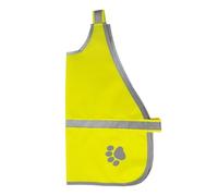 Dog Construction Vest - Waterproof Outdoor Gear for Training Walking | Adjustable Harness Style Apparel with Quick Buckle Straps, Breathable Pet Outfit, Hiking Running Camping for Nighttime Activities