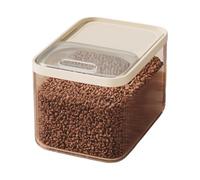 Dog Containers for Food, Large Capacity Storage Bin, Multi-Purpose Feeding Organizer, Sealed Grain Holder with Scoop to Puppy Kitten Pet Food, Pantry Beans, Small Animal Snacks 12.2x8.27x8.78 Inches