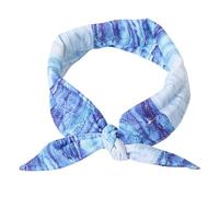 Dog Cooling Bandana Polyester Gel Neck Wrap Adjustable Pet Scarf