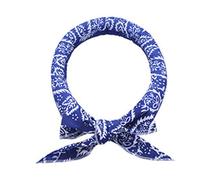 Dog Cooling Collar, Ice Scarf Pet Collar, Breathable Cooling Bandana, Lightweight Cotton Fabric, Adjustable Fit, Hot Day Protection, Outdoor Adventures, Summer Pet Gear