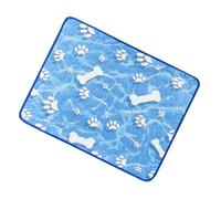 Dog Cooling Mat, Breathable Car Seat Ventilation Pad, 27.56x19.69x0.39 inches Pet Chilling Blanket, Hot Weather Relief Mat for Travel, Outdoor Camping, Kennels, Dogs and CatsDog Cooling Mat, Breathabl