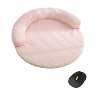 Dog Cooling Mat, Ice Silk Puppy Cold Pad, Washable Anti Slip Cat Cool Down Cushion, Enhance Cool Experience, Veterinary Recovery Mats for Summer, Backyard, Garden, Travel, Picnic (Pink)