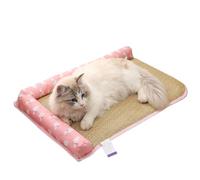 Dog Cooling Mat | Puppy Cave Cushion Breathable Self Cooling Pet Bed