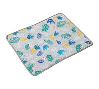 Dog Cooling Mat, Soft Pet Pad, Foldable Scratch-Resistant Sleeping Mat Bed, Nylon, Portable Summer Pet Supplies for Indoor, Outdoor, Sofa, Crate, Dogs, Cats, Travel and Kennels, 23.62x19.69 inches