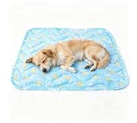 Dog Cooling Mat Washable Portable - Non-Slip Bed Summer Small Dogs Cooling