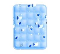 Dog Cooling Pad, Thicken Cool Mat, Washable Pet Cushion, Large Summer Relieve Pads, Breathable Crate Mattress for Puppy, Cat, Kennel, Floor, Outdoor, Home, Sleeping, Travel Comfort 23.62x19.69in