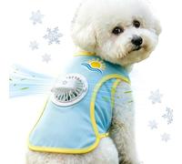 Dog Cooling Vest | 3-Speed Skin-Friendly Summer Pet Clothes with Fan | Pet